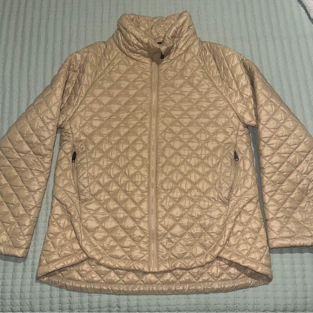 Quilted Tan Jacket